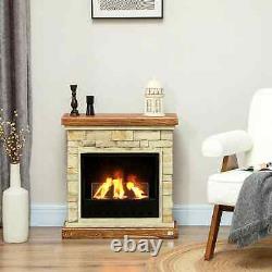 Modern Bioethanol Fireplace Indoor Burner with 1.2L Gel Ethanol Fuel Capacity
