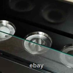 Modern Bioethanol Fireplace Indoor Burner with 1.2L Gel Ethanol Fuel Capacity