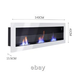Modern Pro Bio Ethanol Fireplace Biofire Fire Bio wall Fireplace Wall/Inset UK