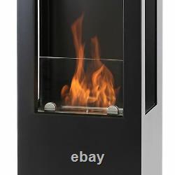 Muenkel design Prism Fire L 3-seitiger BIO-Ethanol Ofen Stand (FKE-0352. SZ. MS)