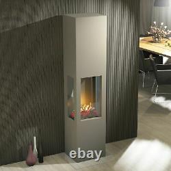 Muenkel design Prism Fire L 3-seitiger BIO-Ethanol Ofen Stand (FKE-0352. SZ. MS)