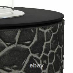 Muenkel design Vagos mosaik-schwarz BIO-Ethanol Feuerstelle (FKE-0873. MOSZ)