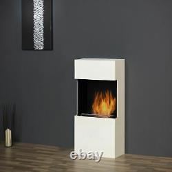 Muenkel design flip Bioethanol Kamin schwarz-grau