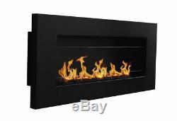 NEW Bio ethanol fire fireplace 900 x 400 + glass + gifts