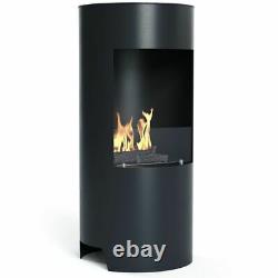 NEW! Freestanding Bio Ethanol Fire Fireplace Biofire H-U-L-K