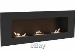 NEW Professional Bio Ethanol Fireplace Biofire Fire 1200 x 400 GLASS