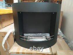 Naked Flame Cresent Fire Stainless Steel bioethanol fireplace bio-ethanol