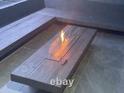 New bio ethanol burner insert 1.2l build in with aromatherapy option 1000mm