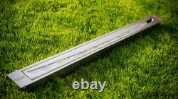 New bio ethanol container firebox burner with wool insert 1.2l 800mm curved