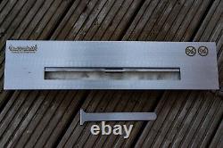 New bio ethanol container firebox burner wool insert adjustable lid 470mm 1.8l