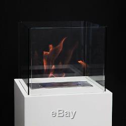 Perth Free Standing Bio-Ethanol Indoor Outdoor Fireplace Heater