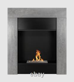 Portal bio fireplace Concrete Loft