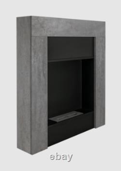 Portal bio fireplace Concrete Loft