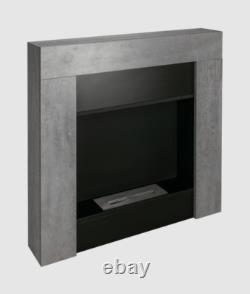 Portal bio fireplace Concrete Loft