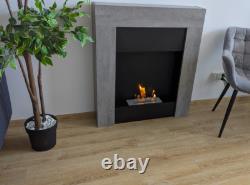 Portal bio fireplace Concrete Loft