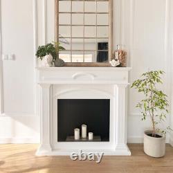 Portal bioethanol fireplace DECEMBER-TÜV white