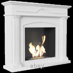 Portal bioethanol fireplace DECEMBER-TÜV white