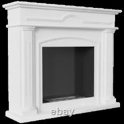 Portal bioethanol fireplace DECEMBER-TÜV white