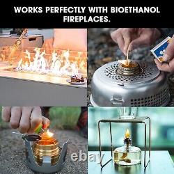 Primes DIY Premium Bioethanol Fireplace Fuel Clean-burning, high-purity liquid