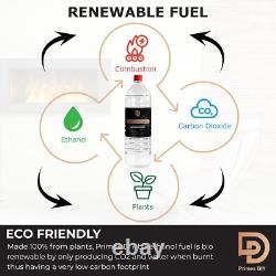 Primes DIY Premium Bioethanol Fuel, firepit, stoves Table top Liquid 12 litre
