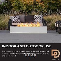 Primes DIY Premium Bioethanol Fuel, firepit, stoves Table top Liquid 24 litre