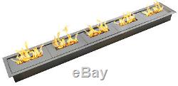 Professional Bio Ethanol Fireplace Firebox LINEAR Burner Insert 900 or 1100 1800