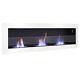 Professional Wall Mounted/insert Bio Ethanol Fireplace Glass Biofire Fire Burner