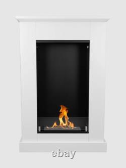 Pula Mini portal bio fireplace with glass