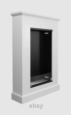 Pula Mini portal bio fireplace with glass