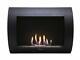Purline Biochimenea Inox-clasic B Bio-ethanol Wall Mounted Fireplace, Black