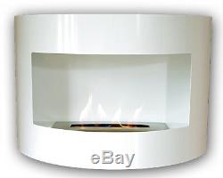 RIVIERA Flueless Bio Ethanol Gel Fire Place Various Colours 1 Liter Firebox