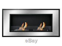 Recessed Wall Ventless Bio Ethanol Fireplace Bellezza Ignis