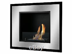 Recessed Wall Ventless Bio Ethanol Fireplace Bellezza Mini Ignis