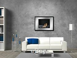 Recessed Wall Ventless Bio Ethanol Fireplace Bellezza Mini Ignis