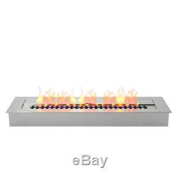 Regal Flame PRO 24 Inch Bio-Ethanol Fireplace Burner Insert 4.8 Liter