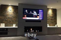 Remote Controlled (electric) bioethanol 180cm Fireplace