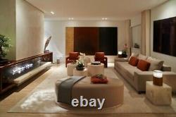 Remote Controlled (electric) bioethanol 180cm Fireplace