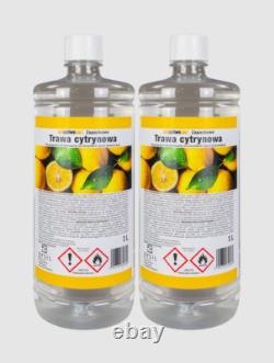 SET 2x SMART Bio Fireplace + 2x LEMONGRASS Biofuel