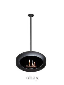 SKY bio fireplace ceiling hanging Black. Brand new and unused