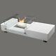 Seattle Bio-ethanol Chimney Quality White Living Room Table Luxury Fireplace