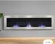 Smallbee 55 Inch Modern Wall Mounted Bio Ethanol Fireplace