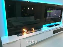 Smart Remote Controlled Bio ethanol Burner Fire Fireplace INSET AF50 Smart Home