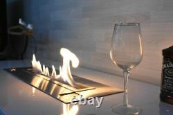 Smart Remote Controlled Bio ethanol Burner Fire Fireplace INSET AF50 Smart Home