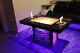 Solid Coffee Table Fire Pit Led Table Bio-ethanol Fireplace Burner Patio Heater