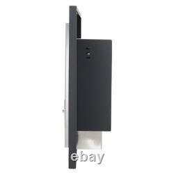 Stainless Steel Bio Ethanol Fireplace Living Room Heater Recessed/ Wall Mounted