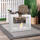 Tabletop/standing Bio Ethanol Fireplace Bioethanol Fire Heater With 1.5l Tank Uk