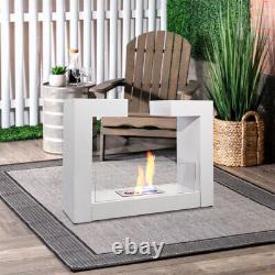 Tabletop/Standing Bio Ethanol Fireplace Bioethanol Fire Heater with 1.5L Tank UK