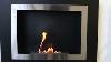 The Bio Flame Fiorenzo Wall Mounted Ethanol Fireplace