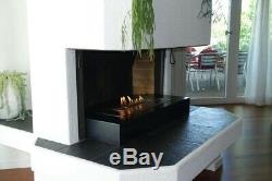 Ventless Automatic Bio ethanol burner INSERT Intelligent fireplace