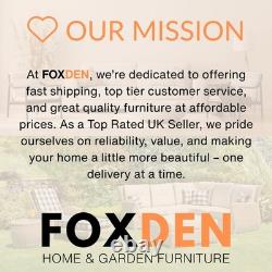 Wall Mounted Bio Ethanol Fireplace Heater Fire 1.2L Tank 3 Hours Burning FOXDEN